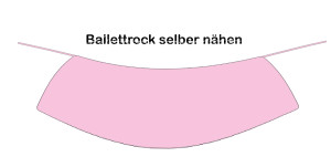 Ballettrock selber nähen